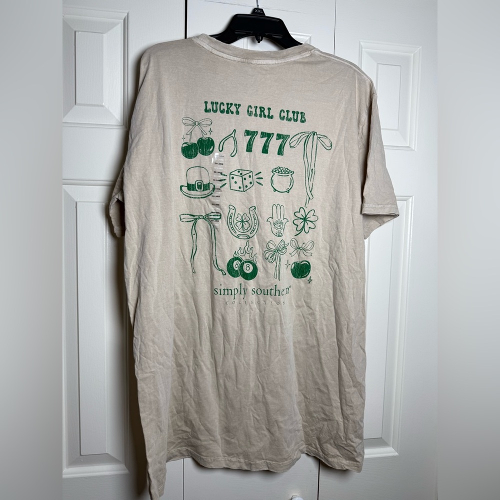 Simply Southern Lucky Girl Club Tee